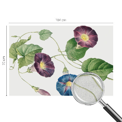 Samolepicí fototapeta na míru Floristická elegance
