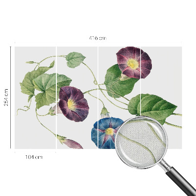 Samolepicí fototapeta na míru Floristická elegance