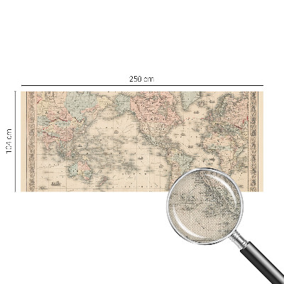 Fotografická tapeta samolepicí Historická mapa