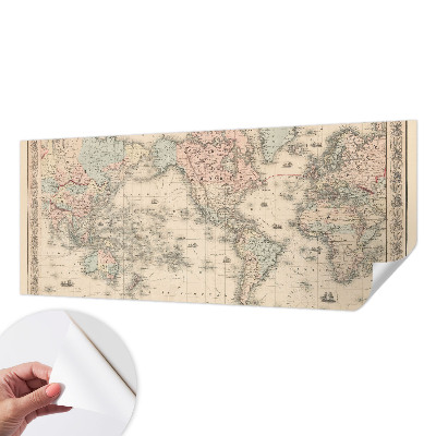 Fotografická tapeta samolepicí Historická mapa