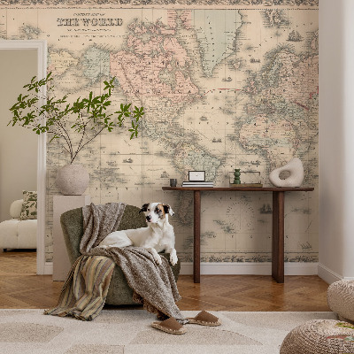 Fotografická tapeta samolepicí Historická mapa