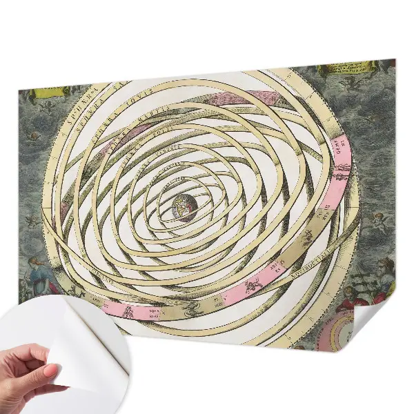 Samolepící fototapeta 3d Kosmická spirála