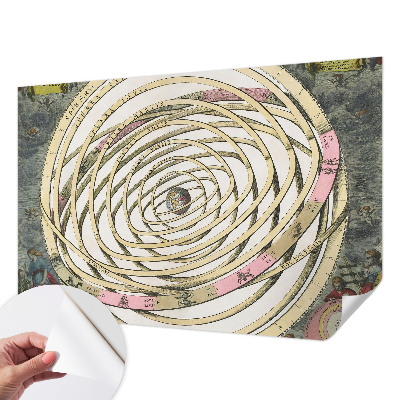 Samolepící fototapeta 3d Kosmická spirála