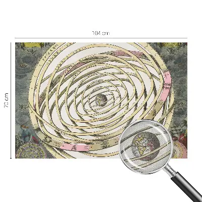 Samolepící fototapeta 3d Kosmická spirála