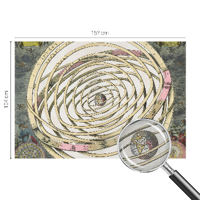 Samolepící fototapeta 3D s motivem kosmické spirály