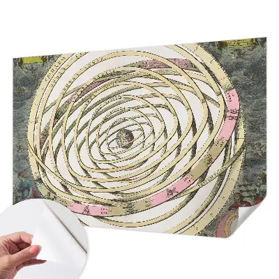 Samolepící fototapeta 3d Kosmická spirála
