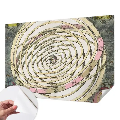 Samolepící fototapeta 3d Kosmická spirála