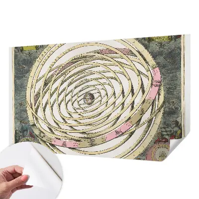 Samolepící fototapeta 3d Kosmická spirála