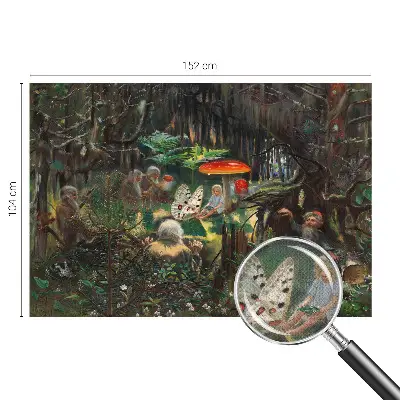 Samolepicí fototapeta na míru Pohádkový les