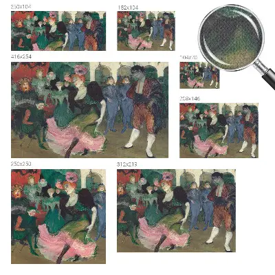 Samolepicí fototapeta do ložnice Společenský tanec