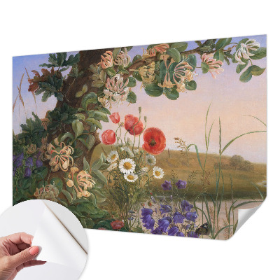 Samolepicí dekorativní fototapeta Květinová idylka