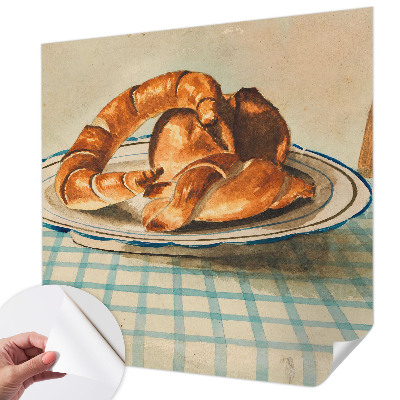 Samolepicí fototapeta na míru Kuchyňské pečivo