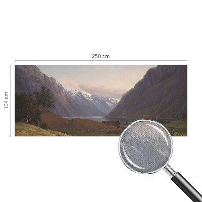 Samolepicí fototapeta na zeď Horské panorama