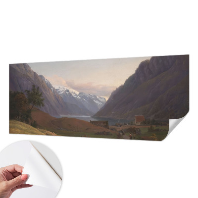 Samolepicí fototapeta na zeď Horské panorama