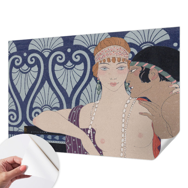 Fototapeta pro holku s motivem uměleckého páru