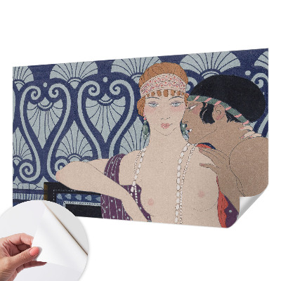 Fototapeta pro holku s motivem uměleckého páru