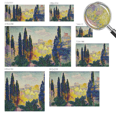 Samolepicí dekorativní fototapeta Impresionistické krajiny