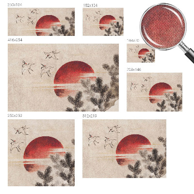 Samolepící fototapeta 3d Lesní východ