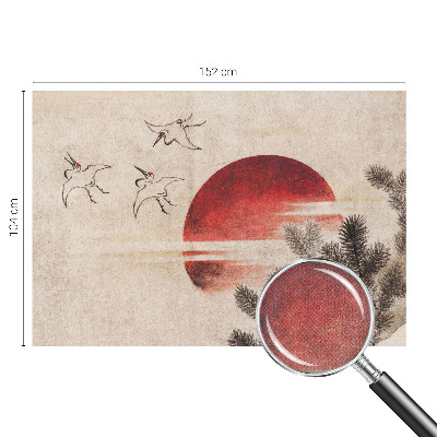 Samolepící fototapeta 3d Lesní východ