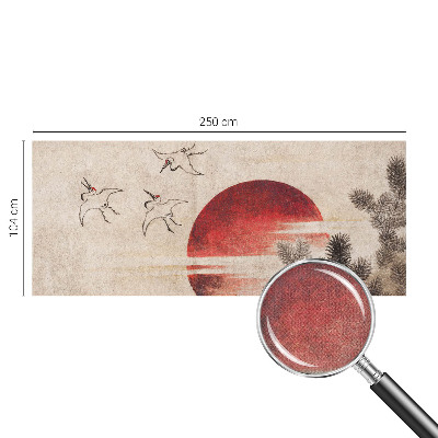 Samolepící fototapeta 3d Lesní východ