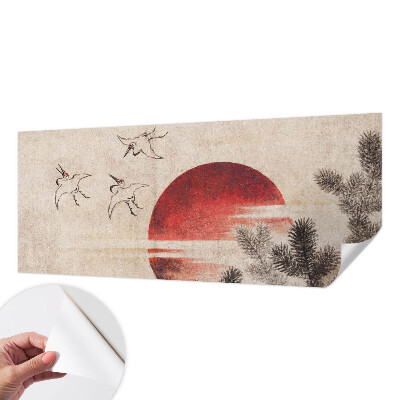 Samolepící fototapeta 3d Lesní východ