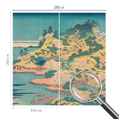 Samolepicí fototapeta do obýváků Japonská krajina