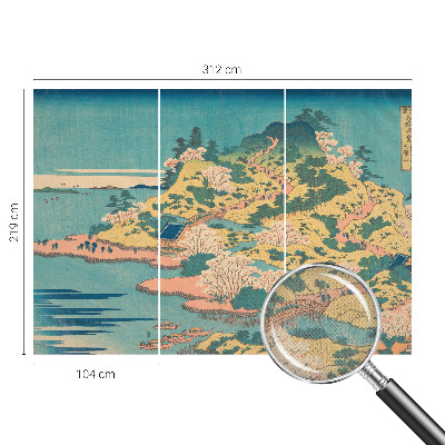 Samolepicí fototapeta do obýváků Japonská krajina