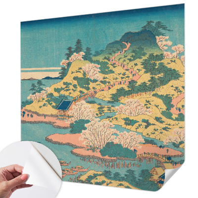 Samolepicí fototapeta do obýváků Japonská krajina