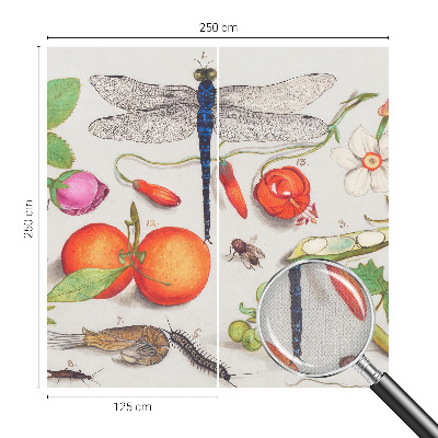 Samolepicí fototapeta do dětského pokoje Ilustrace přírody