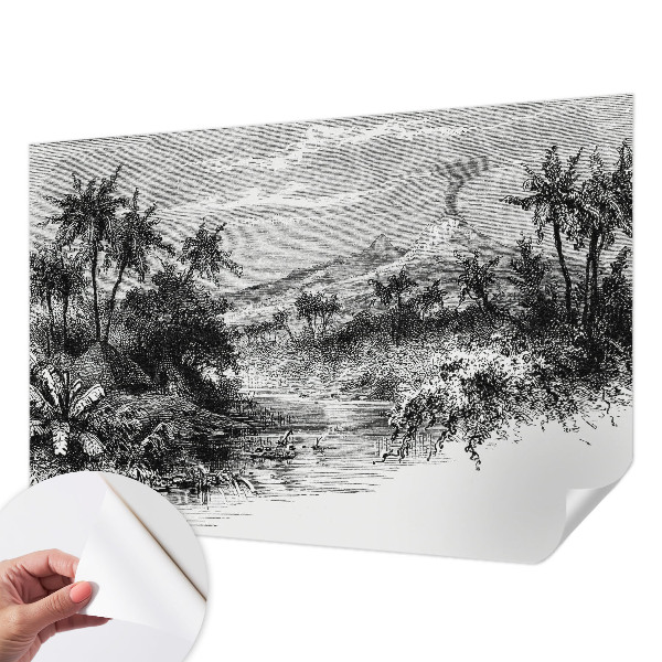 Samolepicí fototapeta na míru Exotické panorama