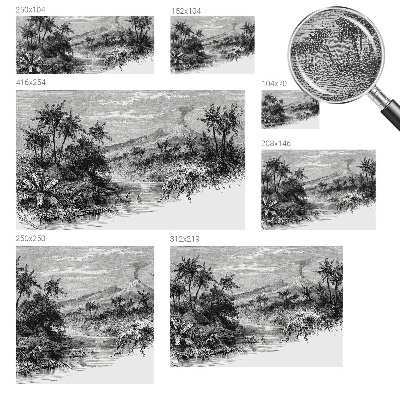 Samolepicí fototapeta na míru Exotické panorama
