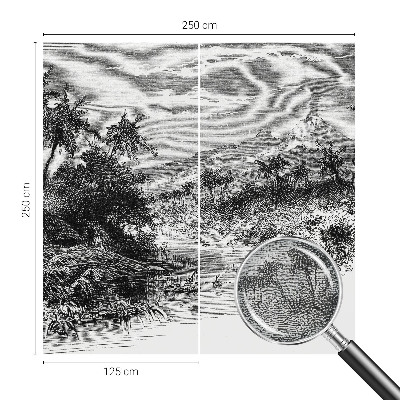 Samolepicí fototapeta na míru Exotické panorama