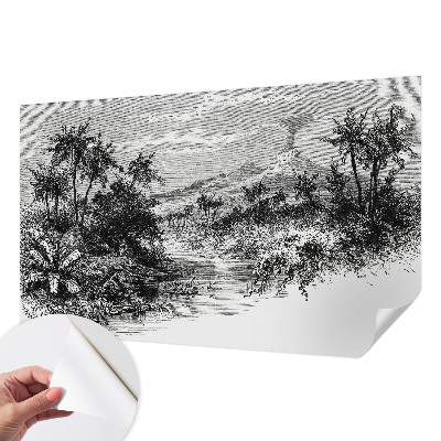 Samolepicí fototapeta na míru Exotické panorama