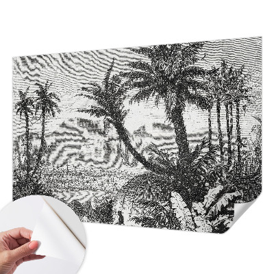 Samolepící fototapeta 3d Tropická oáza