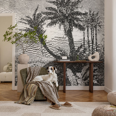 Samolepící fototapeta 3d Tropická oáza