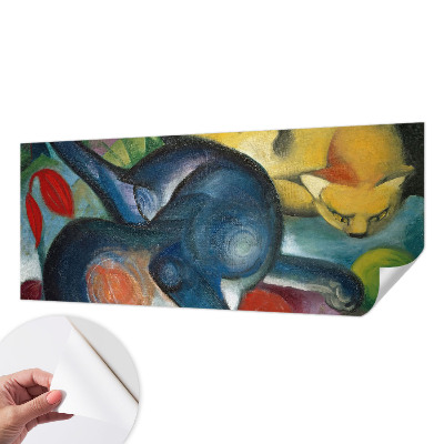 Fototapeta pro kluka s motivem kočičího umění