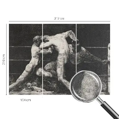 Fototapeta pro holku Souboj boxerů
