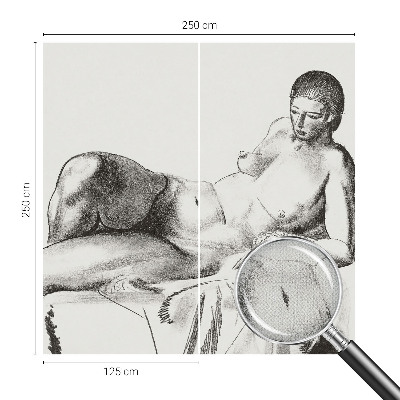 Samolepicí dekorativní fototapeta Umělecký akt