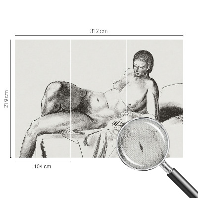 Samolepicí dekorativní fototapeta Umělecký akt