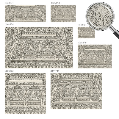 Samolepicí fototapeta na míru Klasická ozdoba