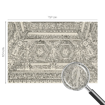 Samolepicí fototapeta na míru Klasická ozdoba