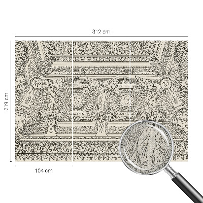 Samolepicí fototapeta na míru Klasická ozdoba