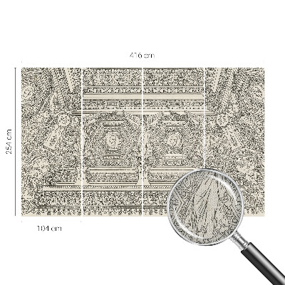 Samolepicí fototapeta na míru Klasická ozdoba