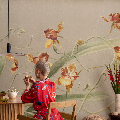 Samolepicí fototapeta Klasické orchideje