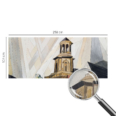 Samolepicí dekorativní fototapeta s motivem architektonické věže