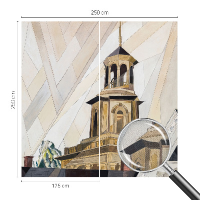 Samolepicí dekorativní fototapeta s motivem architektonické věže