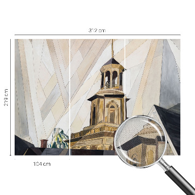Samolepicí dekorativní fototapeta s motivem architektonické věže
