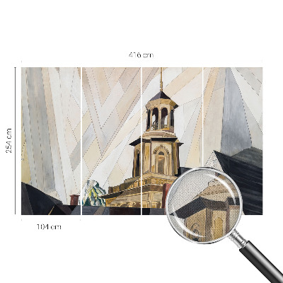 Samolepicí dekorativní fototapeta s motivem architektonické věže