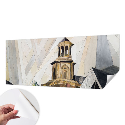 Samolepicí dekorativní fototapeta s motivem architektonické věže