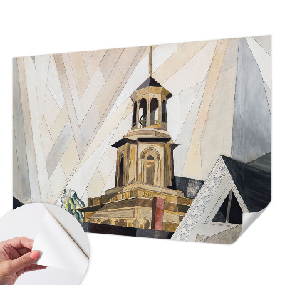 Samolepicí dekorativní fototapeta s motivem architektonické věže